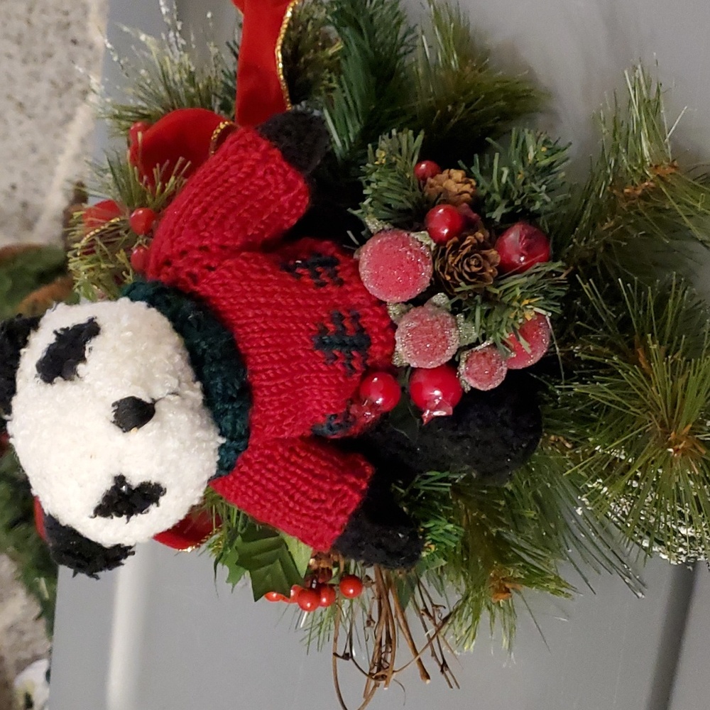 Christmas Decoration with bear